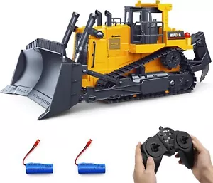 Remote Control Bulldozer RC 1/16 Full Functional Construction Vehicle, ... - Picture 1 of 9