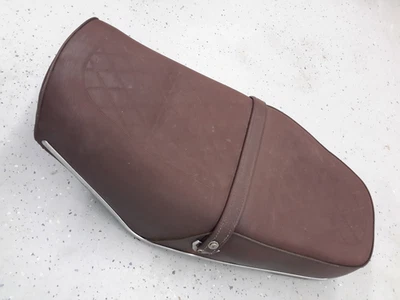 Honda CB500T Twin '75-'77 Asiento de fábrica marrón cb 500 bandeja de espuma de stock delantero trasero Foto 1 de 4