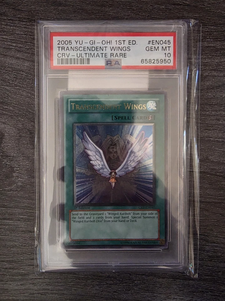 YUGIOH PSA 10 Transcendent Wings CRV-EN045 Ultimate Rare 1st Edition - Image 1 of 1