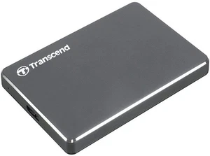 Transcend 1 TB USB 3.1 Gen 1 Portable Hard Drive - StoreJet TS1TSJ25C3N micro US - Photo 1/4