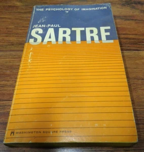 PSYCHOLOGY OF IMAGINATION JEAN PAUL SARTRE (1968 WASHINGTON SQUIRE PB) - Imagen 1 de 6