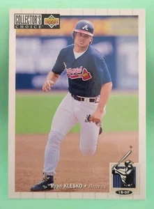 1994 Upper Deck Collector's Choice - Ryan Klesko #165 - Atlanta Braves - Picture 1 of 2