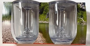 Ozark Trail 14oz Camping Weingläser abnehmbarer Stiel Kunststoff 2er Set - Bild 1 von 3