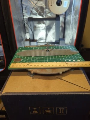 Impreso en 3D Escala 1/144 Guerra Civil Acorazado CSS Manassas Sin Pintar Foto 1 de 4