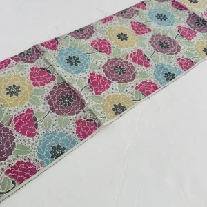 Omeshi üppiger #C 7x54 Vintage japanischer Kimono Seide Stoff Panel RT63 - Bild 1 von 7