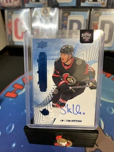2022-23 Upper Deck Premier Hockey Tim Stutzle Auto 1/1!! - Picture 1 of 11