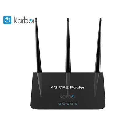 Karbor WiFi 4G Cpe Wireless 4G Router with Sim Card Wifi Router 4g Lte Model  - Image 1 of 4