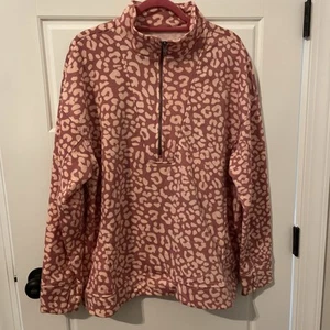 Lularoe Persistent Half Zip Pullover Retail $60 - Picture 1 of 11