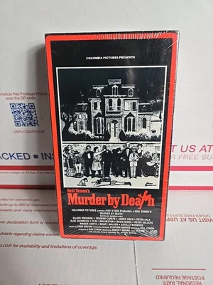 Neil Simon's Murder by Death - VHS - Murder Mystery Comedy, NEW - Image 1 of 4
