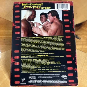WWE The Roddy Piper Story DVD - Born to Controversy:, 2006, 3-Disc Set Wr13 - Picture 1 of 3