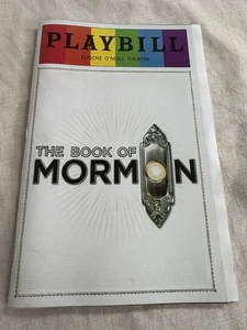 The Book of Mormon Playbill Rainbow Pride Month Eugene O'Neill Theater 2025 #1 - Bild 1 von 3