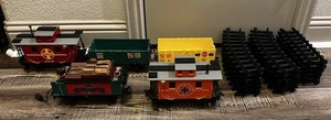 LOT Echo Toys Classic Rail Vintage 1993 Trains And Tracks - Picture 1 of 24