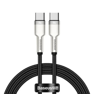 Baseus 100W USB-C to USB-C Cable QC 4.0 PD Fast Charger MacBook Xiaomi Redmi - Image 1 of 4