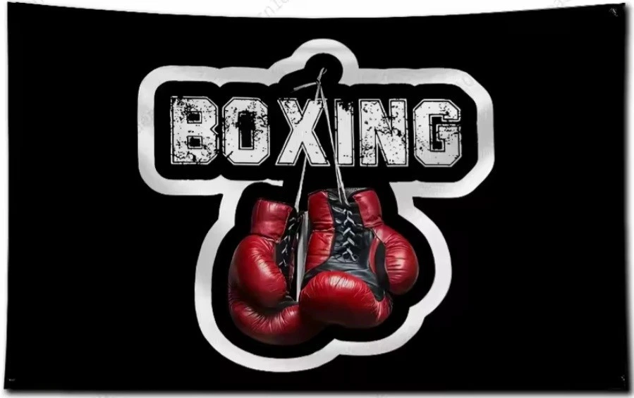 Boxing Spirit Glove Up Fight Mode Fighter Inspired Wall Tapestry 16" × 24" - Image 1 of 1