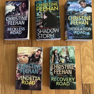 Christine Feehan Lot of Romance Paperbacks 4 Torpedo Ink Novels 1 Shadow Riders - Image 1 of 4