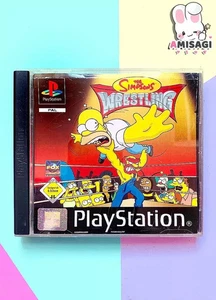 The Simpsons Wrestling - PS1 Game Sony PlayStation 1 Retro PAL | Condition Good - Picture 1 of 2