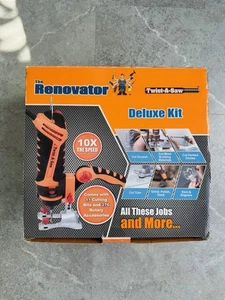 The Renovator Deluxe Kit - Twist A Saw - Brand New In Box With All Original Bits - Picture 1 of 11