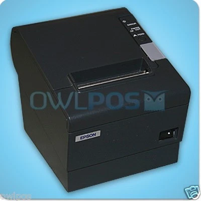 Epson TM-T88IV POS Thermal Receipt Printer M129H Parallel Dark Gray REFURBISHED! - Image 1 of 4