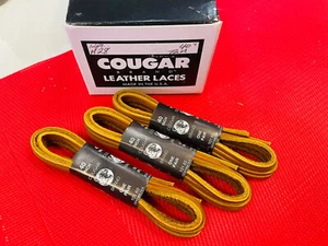 1x 40" 3mm 101cm CUMAR Cuero CORDONES BRONCEADO 28 Cordones Largos Cuerdas Encaje EE. UU. Nuevo - Imagen 1 de 10