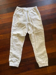 womens pants BASSIKE size 0 as new flax linen and cotton blend - Picture 1 of 3