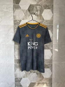 Leicester City 2018 2019 Away Football Jersey Shirt Soccer Adidas Size M Men's - Picture 1 of 18