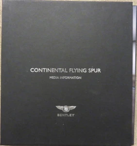 Bentley Flying Spur Pressemappe Presse Info Press Kit Media Prospekt Brochure - Bild 1 von 9