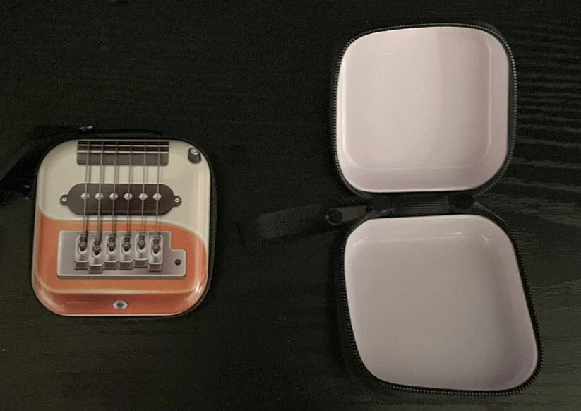 Carrying Hard EVA Shells Metal Case Box  Storage Pouch Zipper New Orange - Image 1 of 1