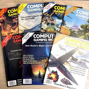 Computer Gaming World magazine - 7 issues from 1990 and 1991 - vintage gaming - Picture 1 of 9
