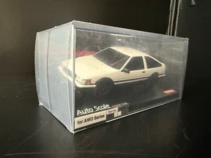 Kyosho Mini-Z Body Toyota Corolla Levin AE86 White/Black Auto Scale Collection - Picture 1 of 8