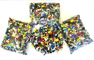 LEGO 500 PIECES FROM BULK SMALL RANDOM MIX Plates Blocks Specialty Parts & More - Picture 1 of 6