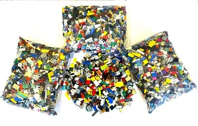 LEGO 500 PIECES FROM BULK SMALL RANDOM MIX Plates Blocks Specialty Parts & More - Image 1 of 4