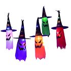 Halloween Hanging Pumpkin Hat Lamp Prop Spooky Decoration for Trick or Treaters