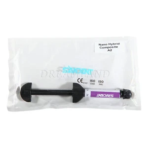 Cemento Dental Permanente Nano Hybrid Dual de Resina 4 g Color A2. Resin Cement - Imagen 1 de 12