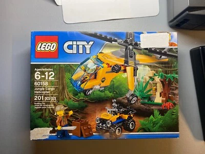 LEGO City Jungle Explorers: Jungle Cargo Helicopter (60158) NIB 2017 Set RETIRED - Image 1 of 4