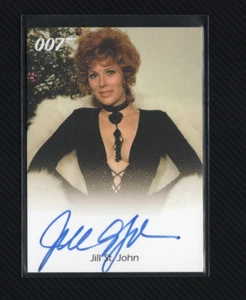 James Bond Heroes & Villains Auto Autograph Card Jill St. John as Tiffany Case - Picture 1 of 4