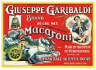 ORIGINAL BOX LABEL VINTAGE MACARONI 1910 ITALIAN AMERICAN COOKING PHILADELPHIA Z