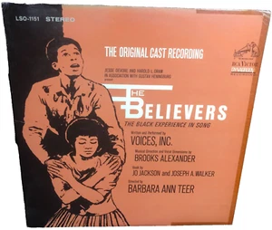 THE BELIEVERS original cast recording VOICES, INC 1968 US RCA VICTOR VINYL LP - Picture 1 of 4