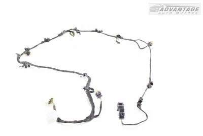 Arnés de cables de asistencia de estacionamiento para parachoques trasero BMW 750LI F02 2013-2015 con sensor OEM Foto 1 de 4