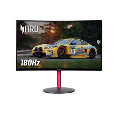 Acer Nitro XZ272S3 27" Full HD VA FreeSync Premium 180Hz Curved Gaming Monitor - Image 1 of 4