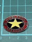 WIMBLEDON SPEEDWAY 1972 Official pin badge ,Rocky Horror RHPS