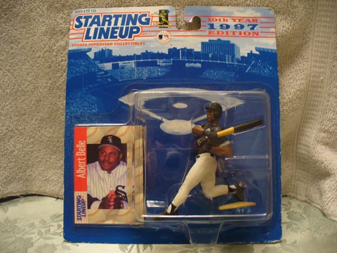 Kenner Starting Lineup - 1997 - Albert Belle - NEW - VINTAGE Cover
