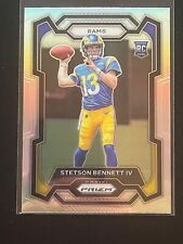 2023 Panini Prizm Football Rookie RC True Silver Stetson Bennett IV #358 Rams