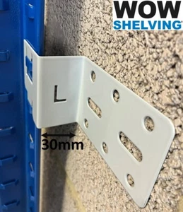 Wall brackets for our WOW Warehouse Racking Shelving Storage Garage Workshop