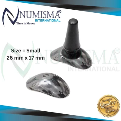 Protector ocular corneal láser protectores oculares acero inoxidable 26 mm X 17 mm juego de 2 piezas Foto 1 de 4