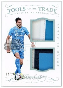 Parche doble Ezequiel Garay 2015-16 Panini Impecable Herramientas del Comercio TT-EG 12/20 - Imagen 1 de 2
