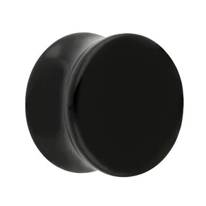 Treuheld® - Plug - Acryl - Schwarz - Double Flared - 28 Größen (1501) - Picture 1 of 308
