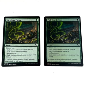 Pick Your Poison 2x 0170 1x Foil & 1x Common Murders at Karlov Manor MKM MTG LP - Picture 1 of 7