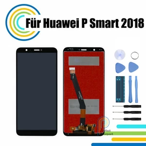 Für Huawei P Smart 2018 Display Touchscreen LCD Bildschirm Glas Schwarz FIG-LX1 - Zdjęcie 1 z 8