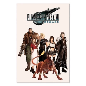 Póster de remake de Final Fantasy VII (7) - Arte de personajes - Impresiones de alta calidad - Imagen 1 de 6