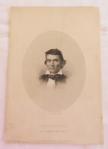 Vintage Photo Reproduction Alex H. Stevens Gov, of Georgia VP of Confederate - Picture 1 of 2